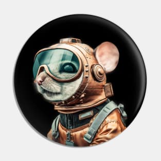 Mouse Space Explorer Pin