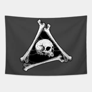 Skull Design Tapestry