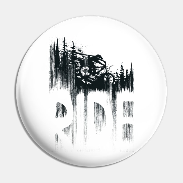 Ride and Drop Pin by Bongonation