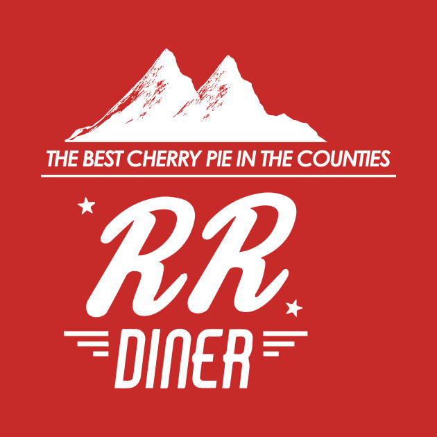 Twin Peaks Cherry Pie RR Diner Twin Peaks Mug TeePublic
