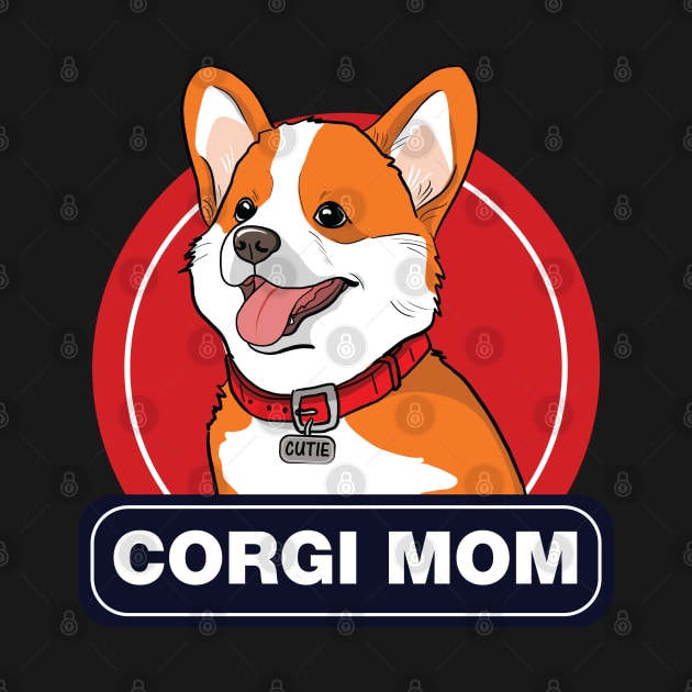 Corgi Mom by Issacart