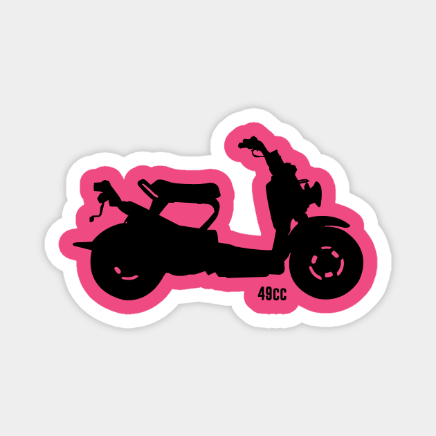 Honda Ruckus 49cc Magnet by Yankeeseki