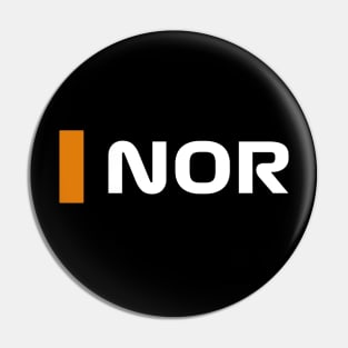 NOR - Lando Norris Pin