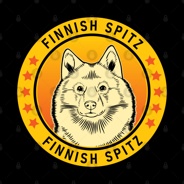 Finnish Spitz Dog Portrait by millersye