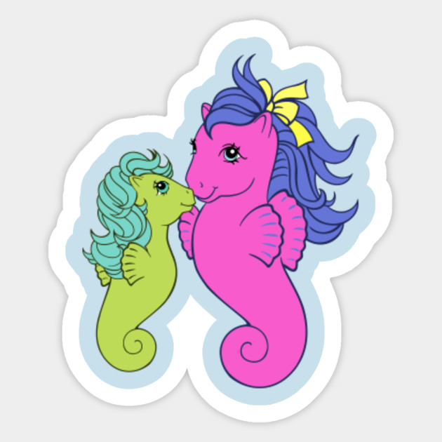 my little pony seahorse 1984