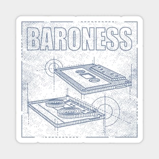 Baroness Technical Drawing Magnet