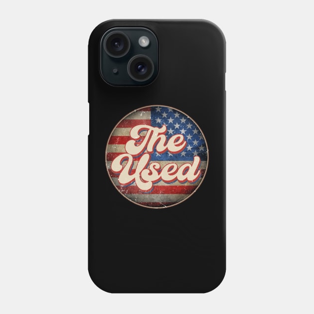 American Flag Personalized Used Proud Name Birthday Phone Case by BilodeauBlue