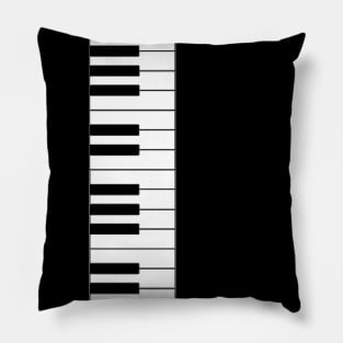 White piano music Pillow