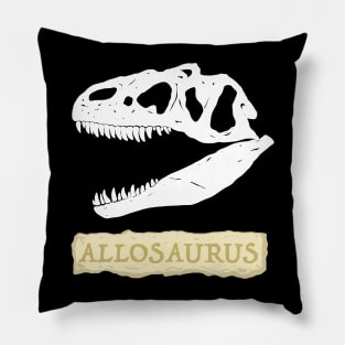 Allosaurus Skull Pillow