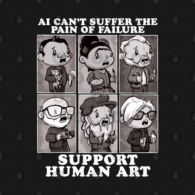 Support Human Art by LVBart