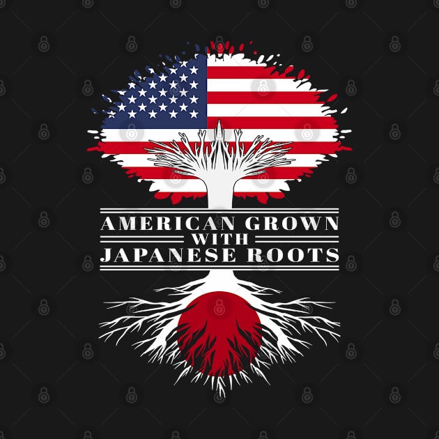 American Grown With Japanese Roots Us Japan Flag Tree by BramCrye