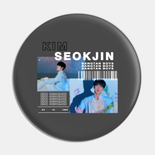 Kpop Designs Jin BTS Pin