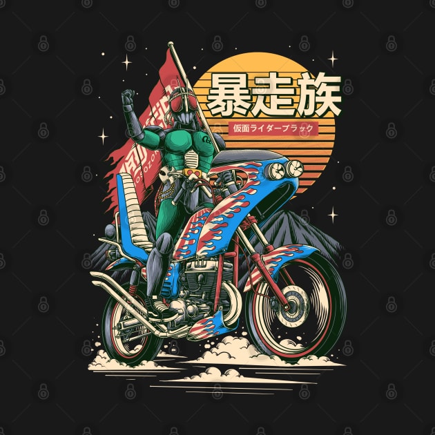 black rx bosozoku by sober artwerk