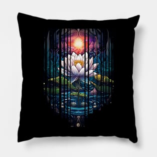 Lotus Shred Design Pillow