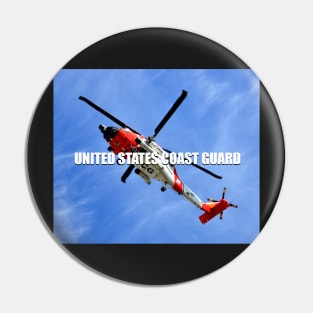 US Coast Guard face mask design A Pin