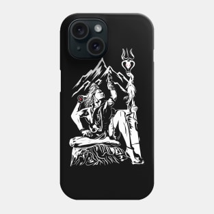 Lord Shiva Mahadev Azhimala Hindu Maha Shivratri Phone Case