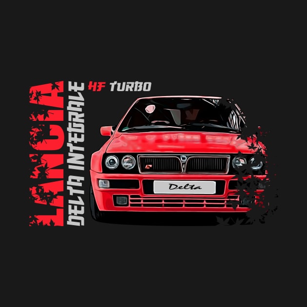 Delta Integrale HF Turbo Red by T-JD