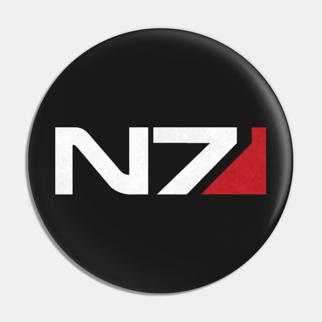 N7 Clean Shirt Pin by Meta Nugget