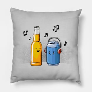 Music To My Beers Pillow