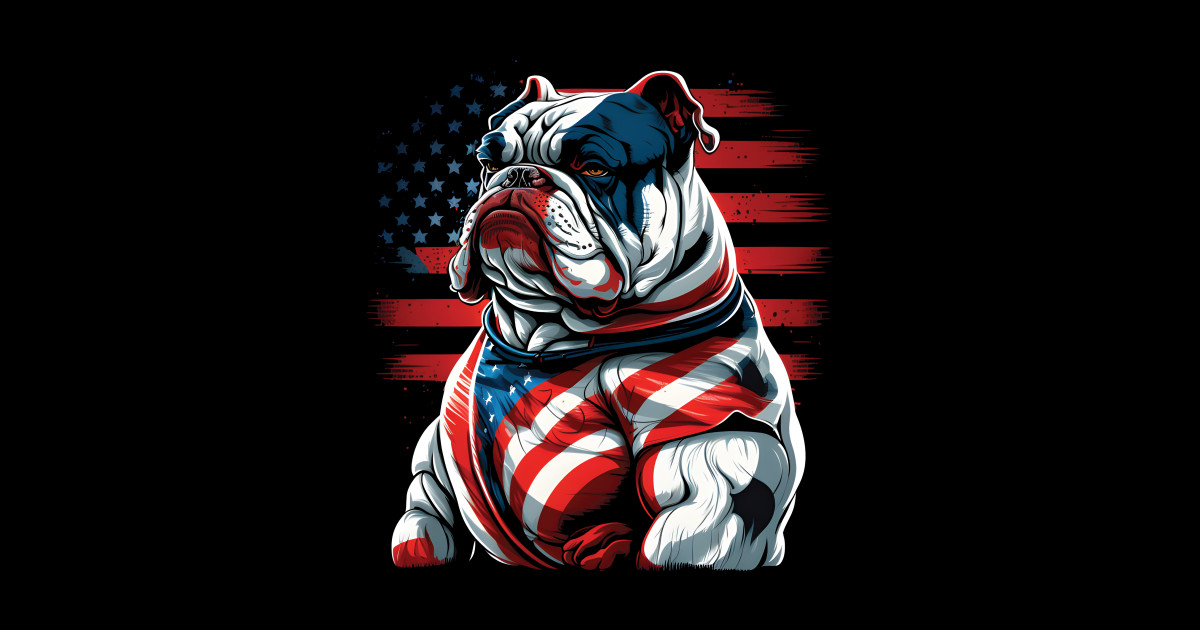 bulldog flag, flag bulldog, flag american, american bulldog, cool ...