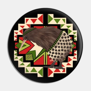 New Zealand National Bird - Kiwi Pin