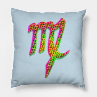 Virgo Psychedelic Pillow