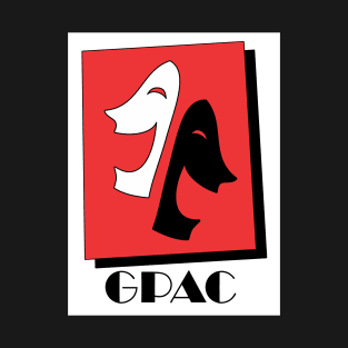 GPAC Logo Black Text T-Shirt