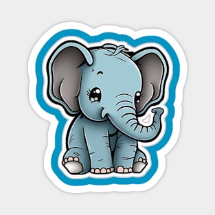 Baby Elephant Magnet