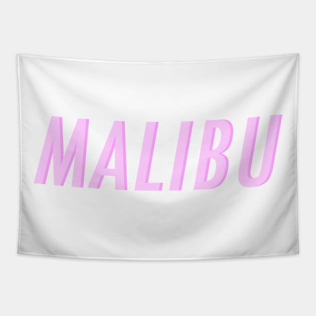 Malibu 80s Retro Tapestry by lukassfr