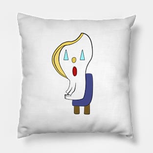 Cute Creature Seated & Suprised Pillow