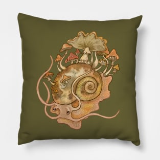 Shroom Snail Pillow