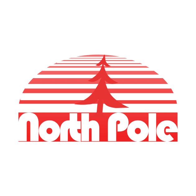 North Pole retro Christmas by bubbsnugg