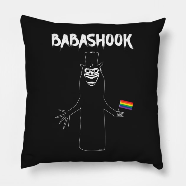 Babashook - Babadook Pride Pillow by CHirst87