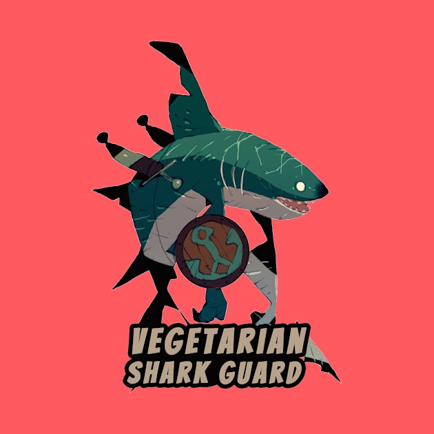 Vegetarian Shark Guard by HiddenLeaders