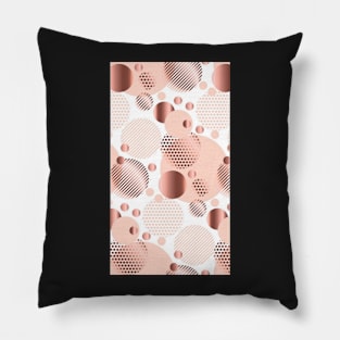 Rose Gold Pattern Pillow