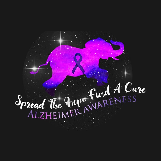 Alzheimer Awareness Spread The Hope Find A Cure Gift by thuylinh8