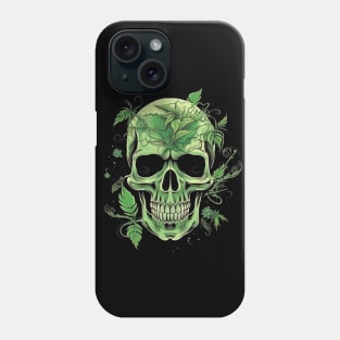 Cannabis Sugar Skull Phone Case