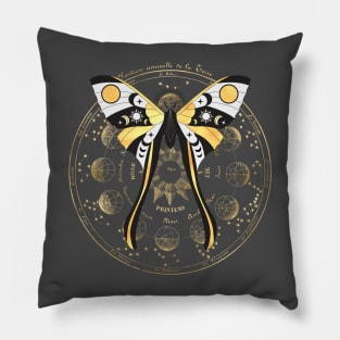 Celestial Moth Pillow