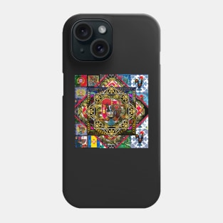 Portuguese folk art Phone Case