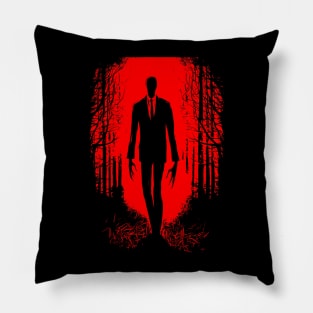 Slenderman 02 Pillow