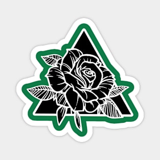 Rose (white) Magnet