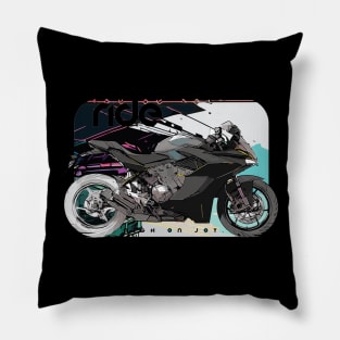 Ride ducati supersport 17 cyber Pillow