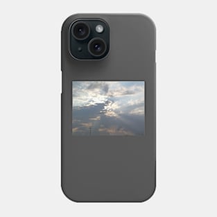 Cloudy sky Phone Case