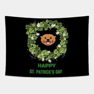 Get this funny Born Lucky On St Patricks Day t-shirt or sticker for a St. Patrick's Day birthday or as an Irish birthday party favor! Wear this Lucky Ireland Vintage Graphic T-Shirt for men, women, kids, boys and girls on Saint Paddy's Day. Tapestry