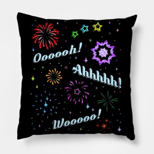 Fireworks Ooh and Ahh - Color Ed. Pillow