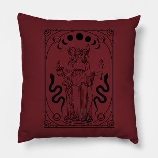 Hekate Nouveau Occult Pillow