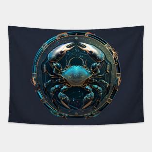 Cancer Zodiac Sign Tapestry