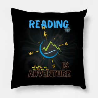 Reading Adventure Library Student Teacher Book Bookaholic Pillow