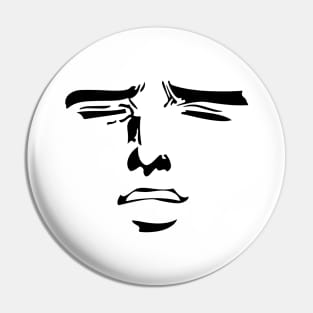 Meme Face Pin