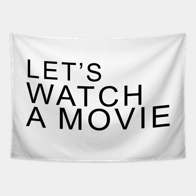 LET'S WATCH A MOVIE Tapestry by Archana7